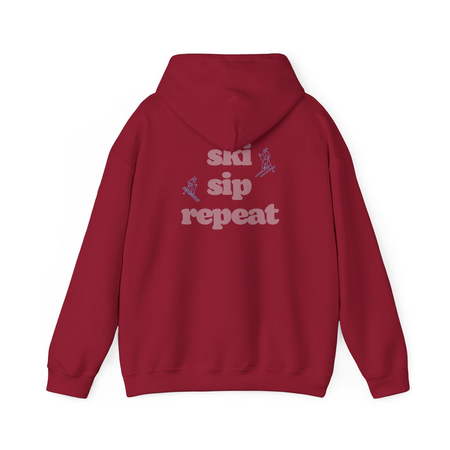 Ski Sip Repeat Hooded Sweatshirt