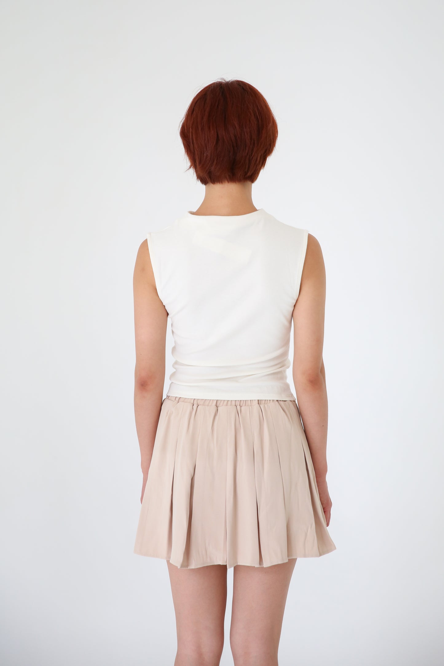 Mock Neck Cropped Knit