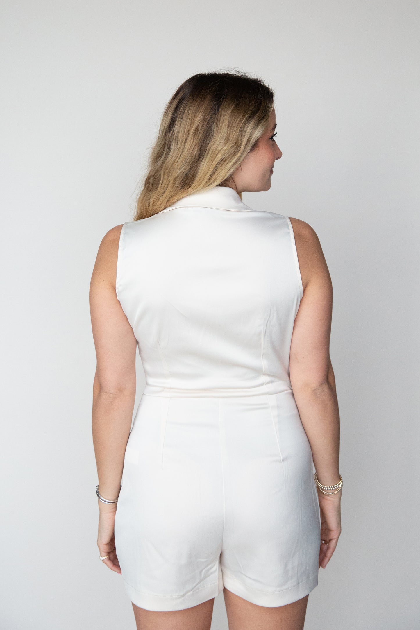 Tailored Blazer Romper