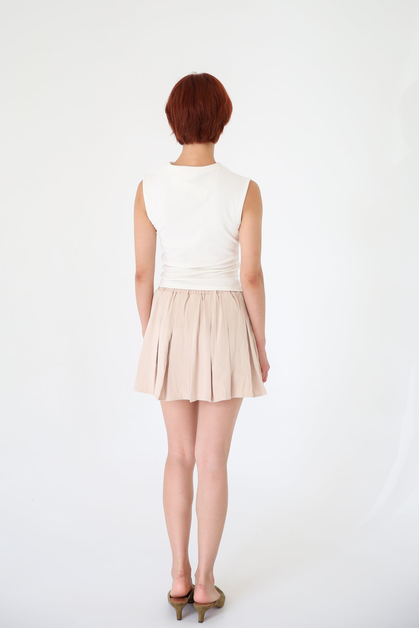 Pleated Skort