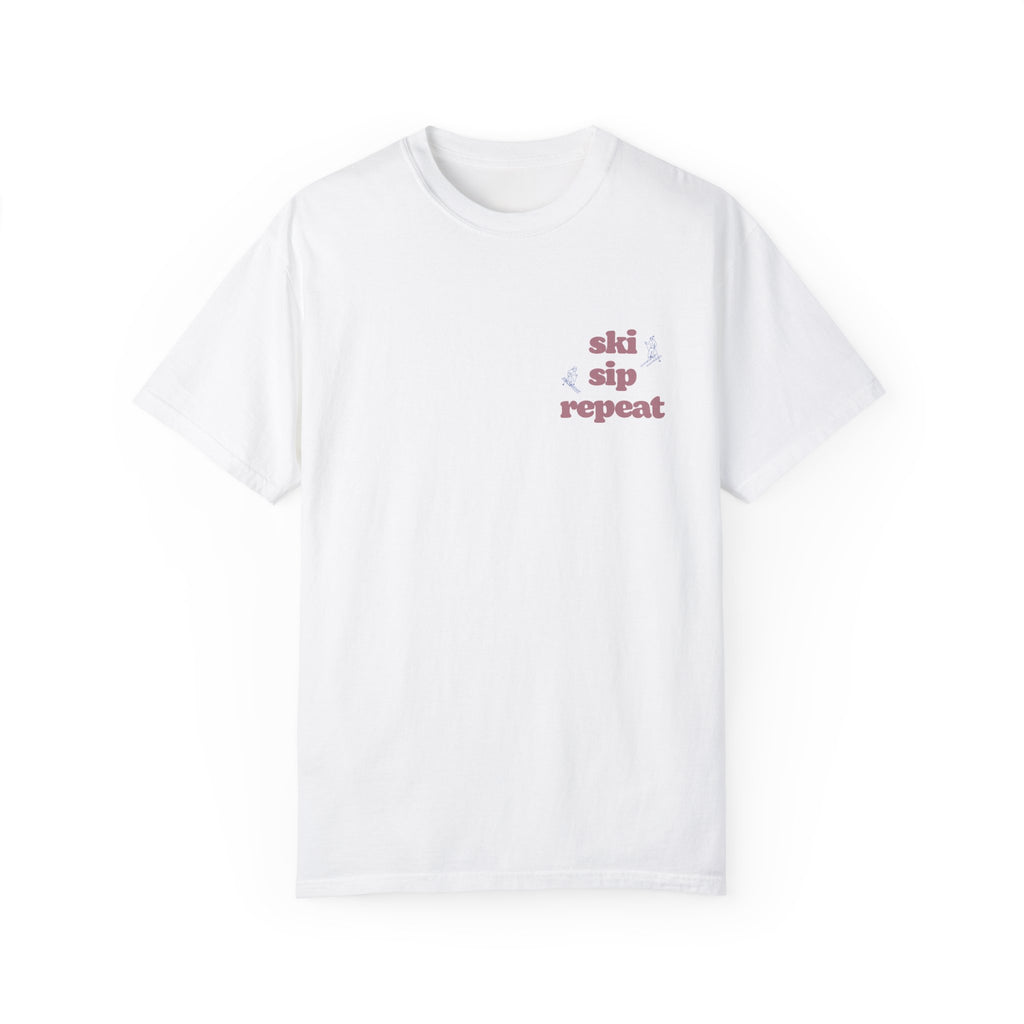 Ski Sip Repeat Oversized T-shirt