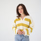 Stripe Drop Shoulder Sweater