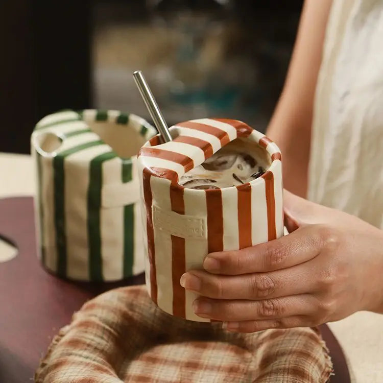 Retro Stripe Mug