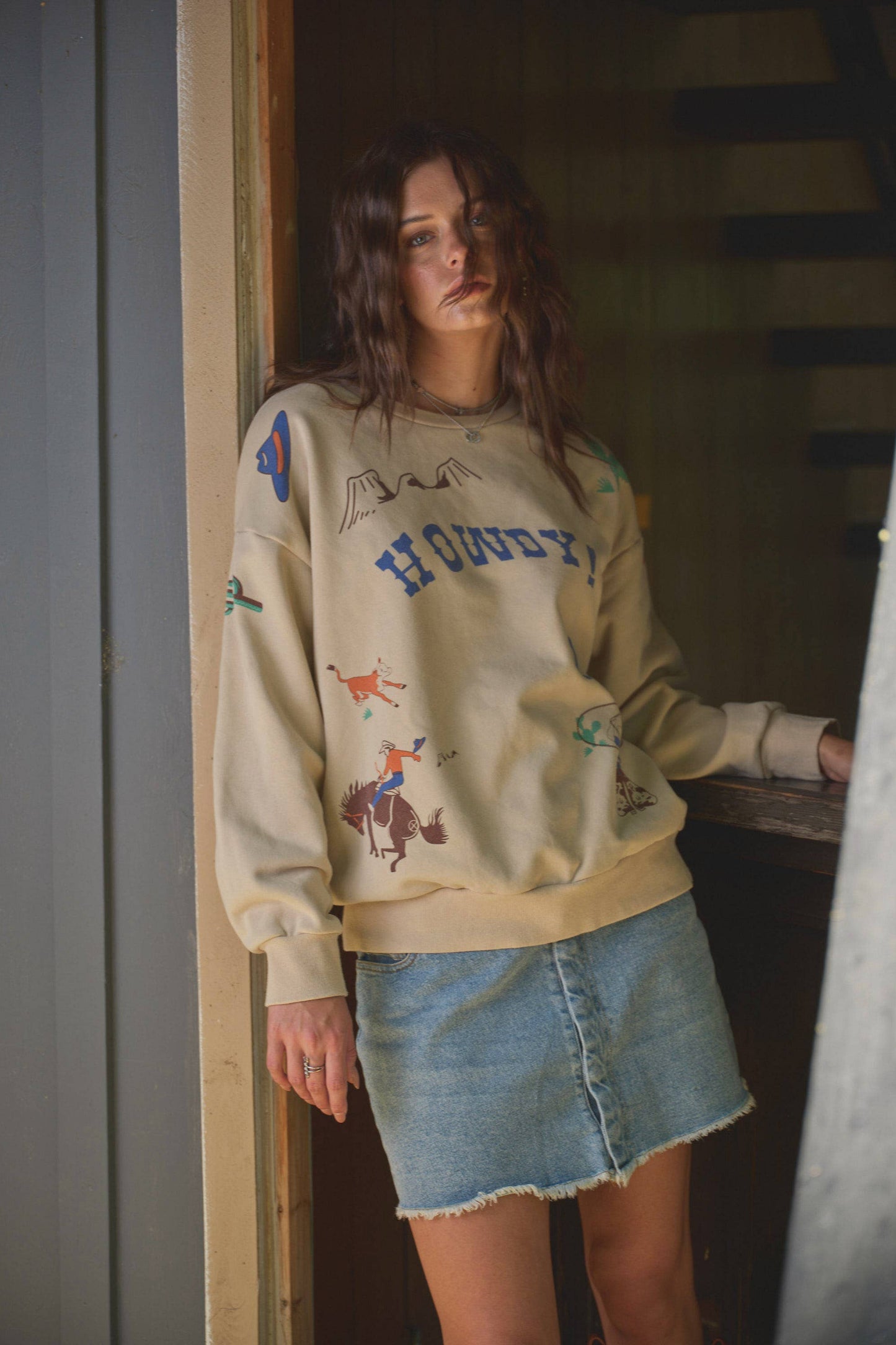 Western Howdy Sweatshirt