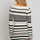 Boat Neck Bell Sweater Dress