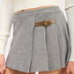 Pleated Mini Skort