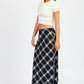 Bias Cut Maxi Skirt