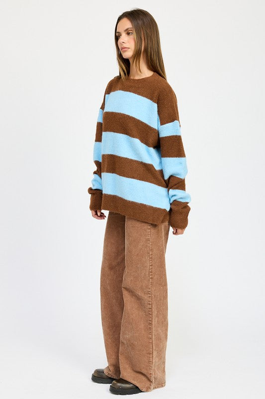 Oversized Stripped Jumper