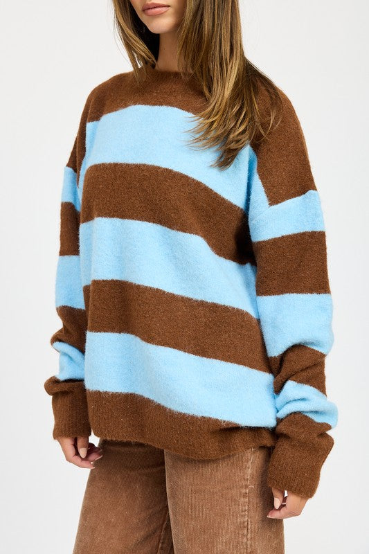 Oversized Stripped Jumper