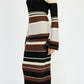 Stripe Maxi Dress