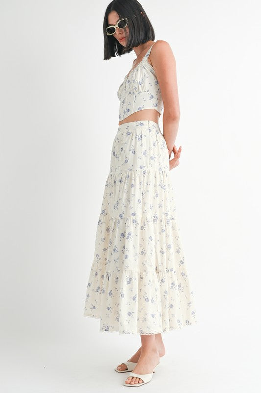 Floral Maxi Skirt