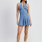 Denim Mini Dress