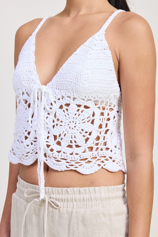 Crochet Lace Top