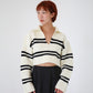 Stripe Sweater Top