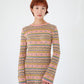 Multicolored Sweater Dress