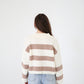 Stripe Drop Shoulder Sweater