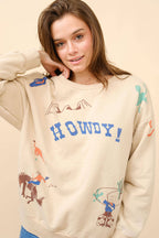 Western Howdy Sweatshirt