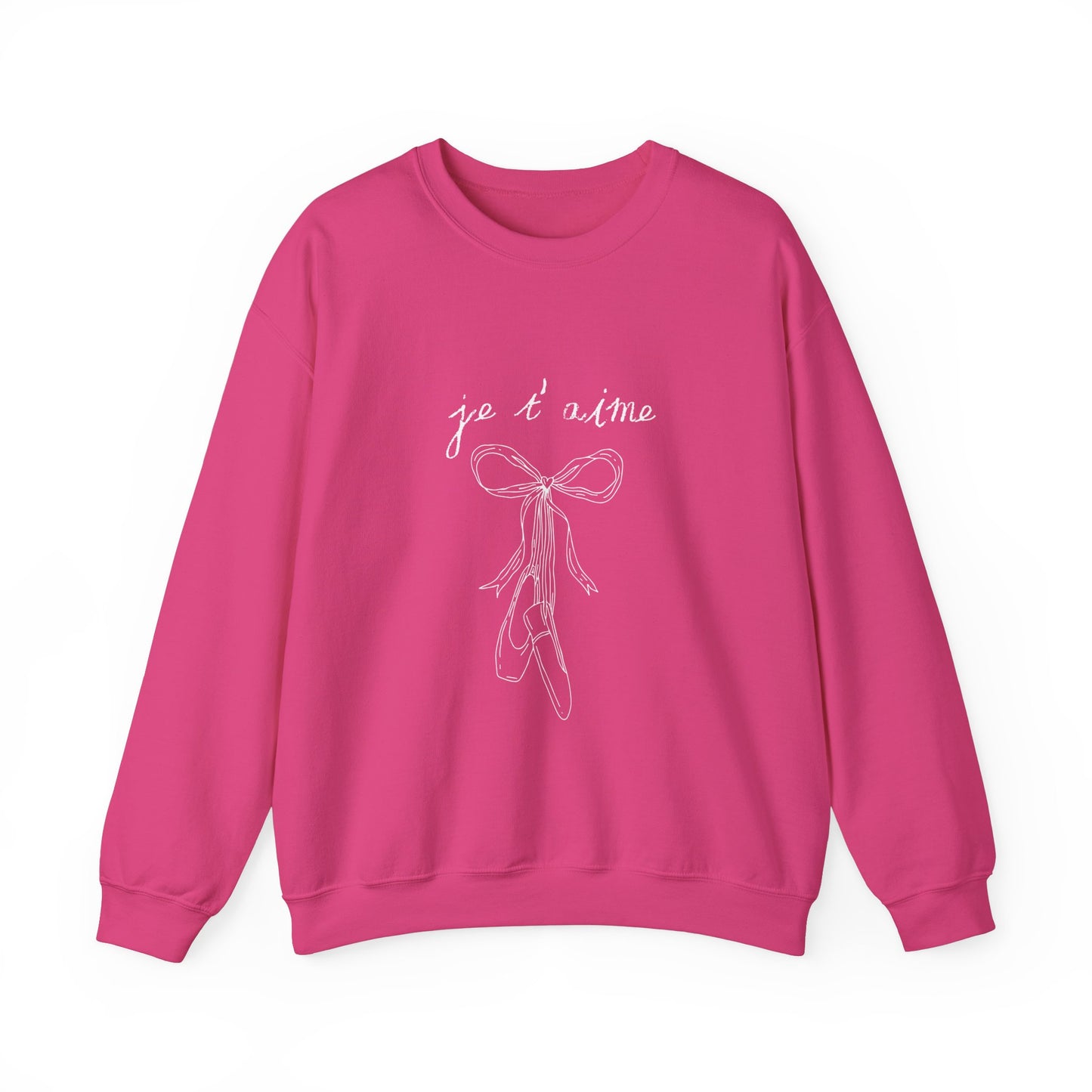 "je t'aime" Crewneck