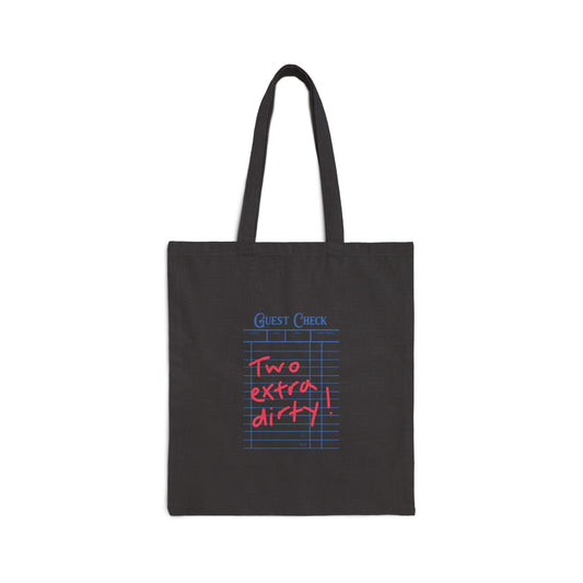 Martini Canvas Tote Bag