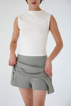 Texture Crepe Skort