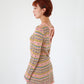 Multicolored Sweater Dress