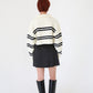 Stripe Sweater Top