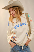 Western Howdy Sweatshirt