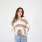 Stripe Drop Shoulder Sweater