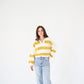 Stripe Drop Shoulder Sweater