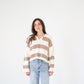 Stripe Drop Shoulder Sweater