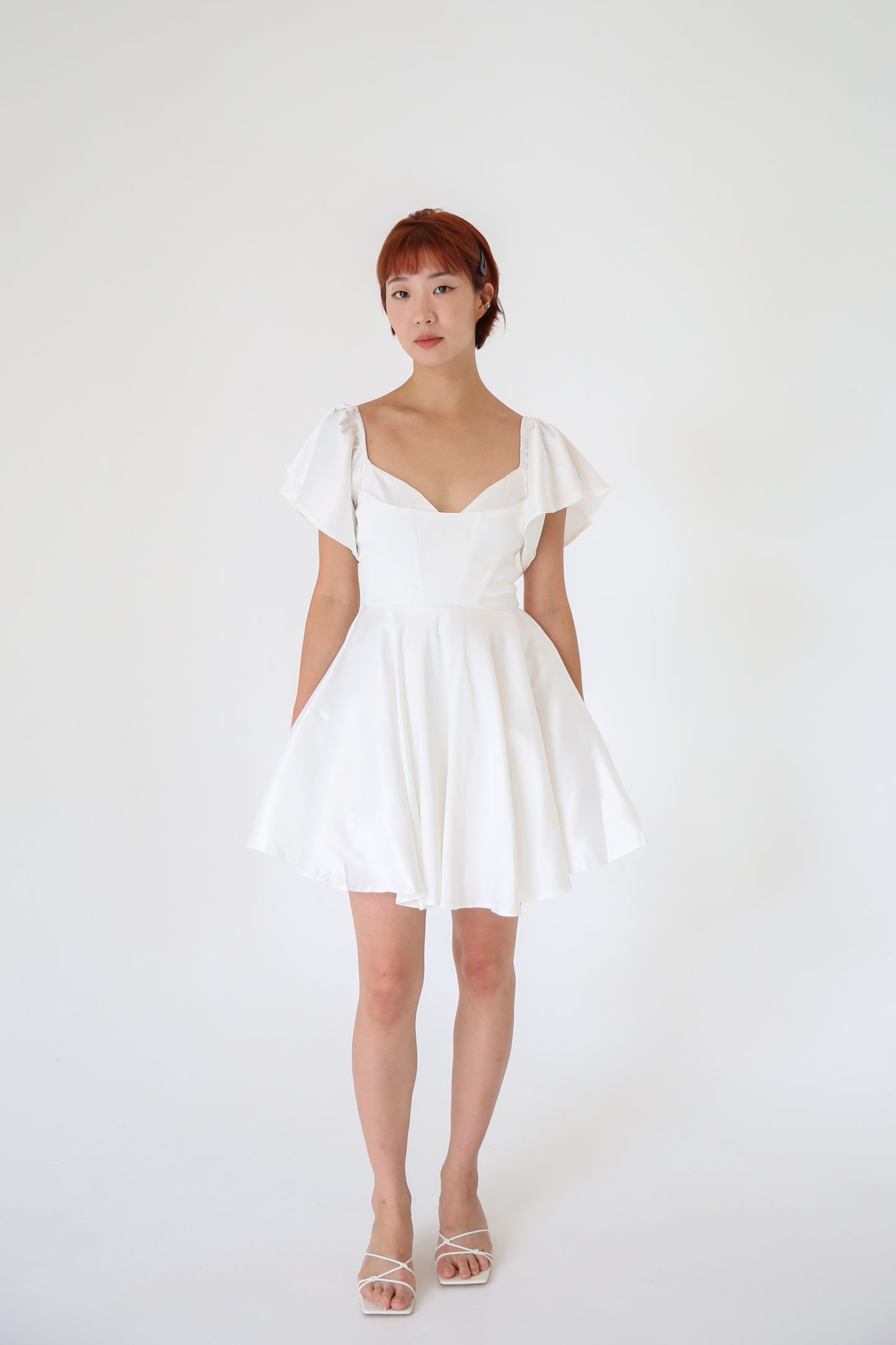 Flared Babydoll Mini Dress