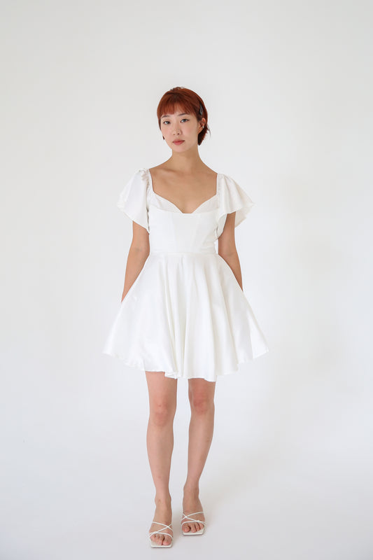 Flared Babydoll Mini Dress