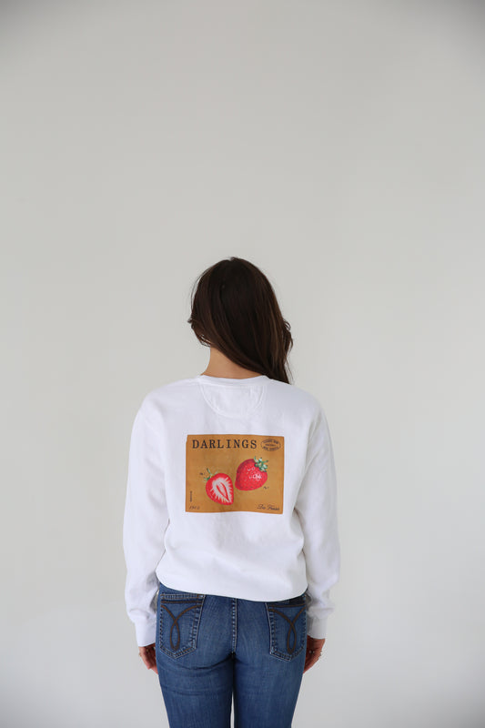 Darlings Postcard Sweatshirt