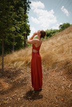 Nova Pleated Dress