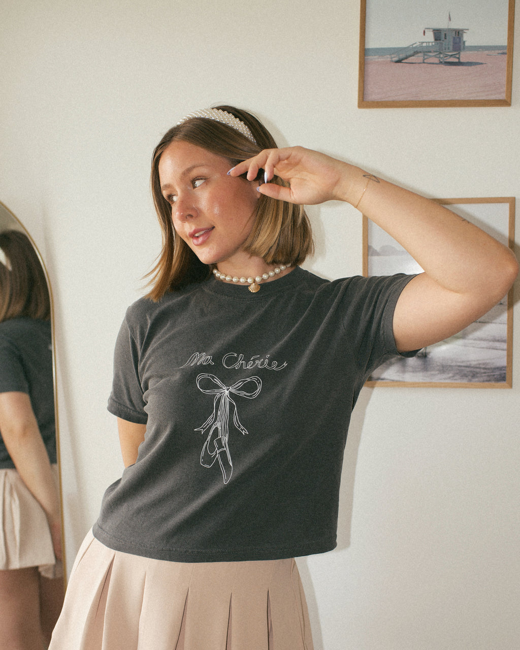 "My Darling" Crop T-Shirt