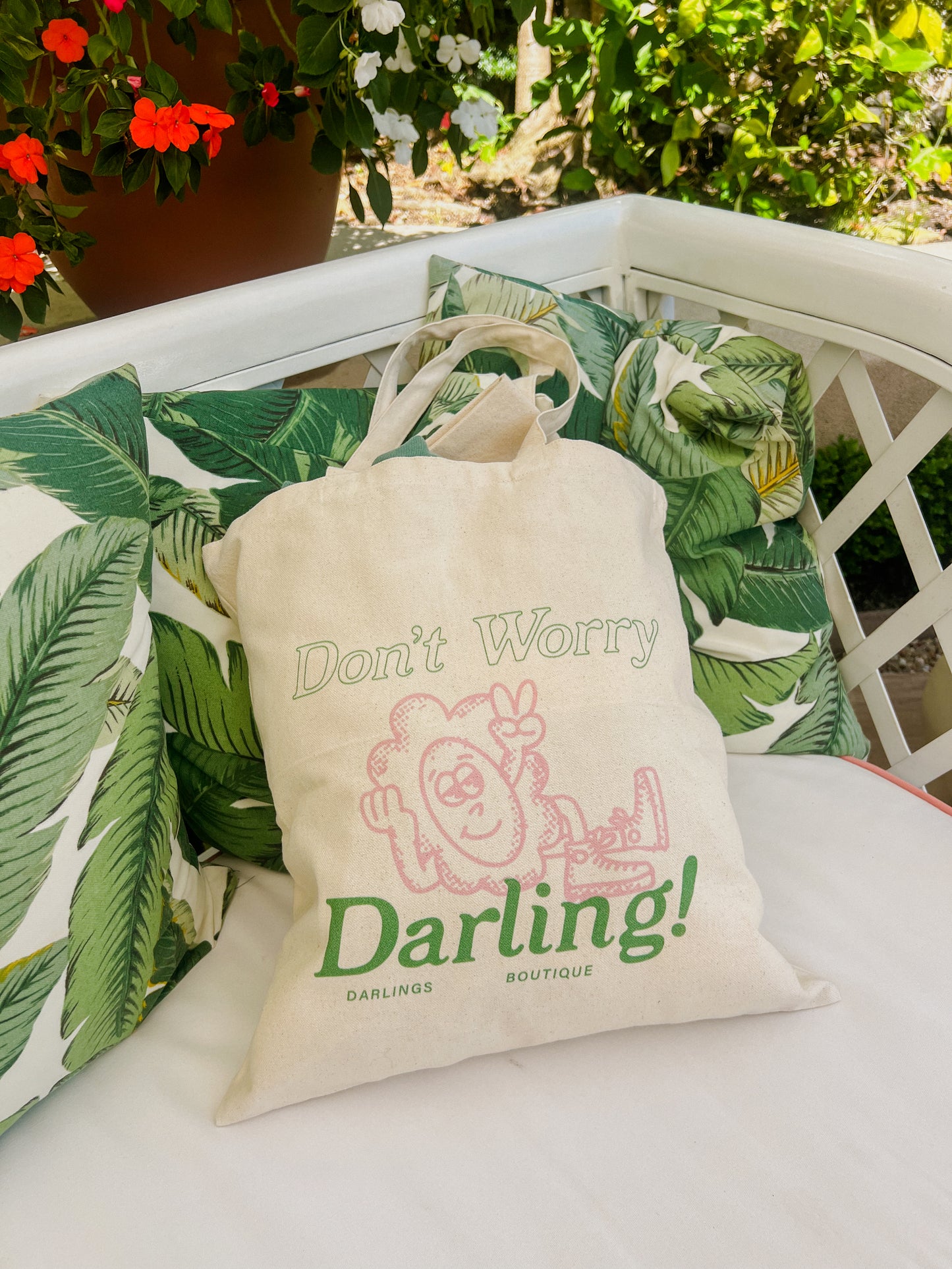 Don't Worry Darling Tote Bag