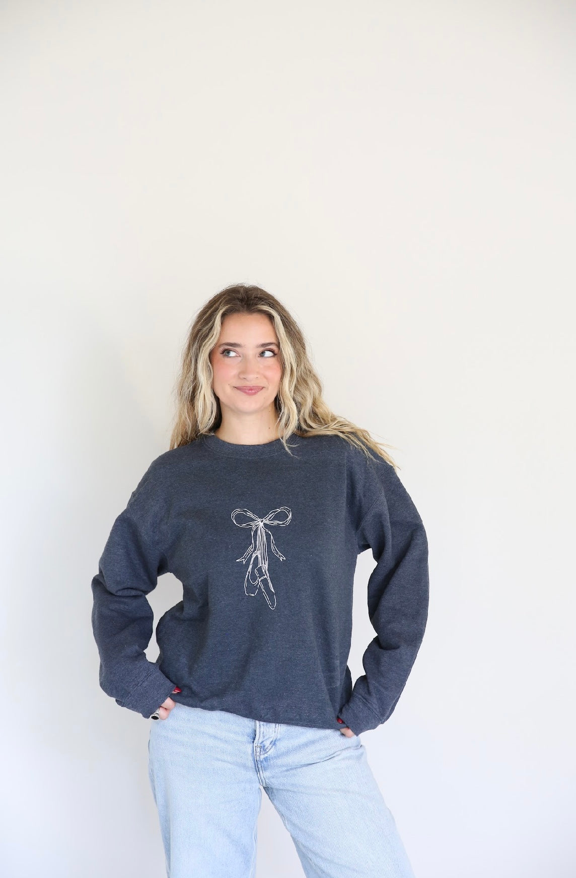 Ballet Bows Crewneck