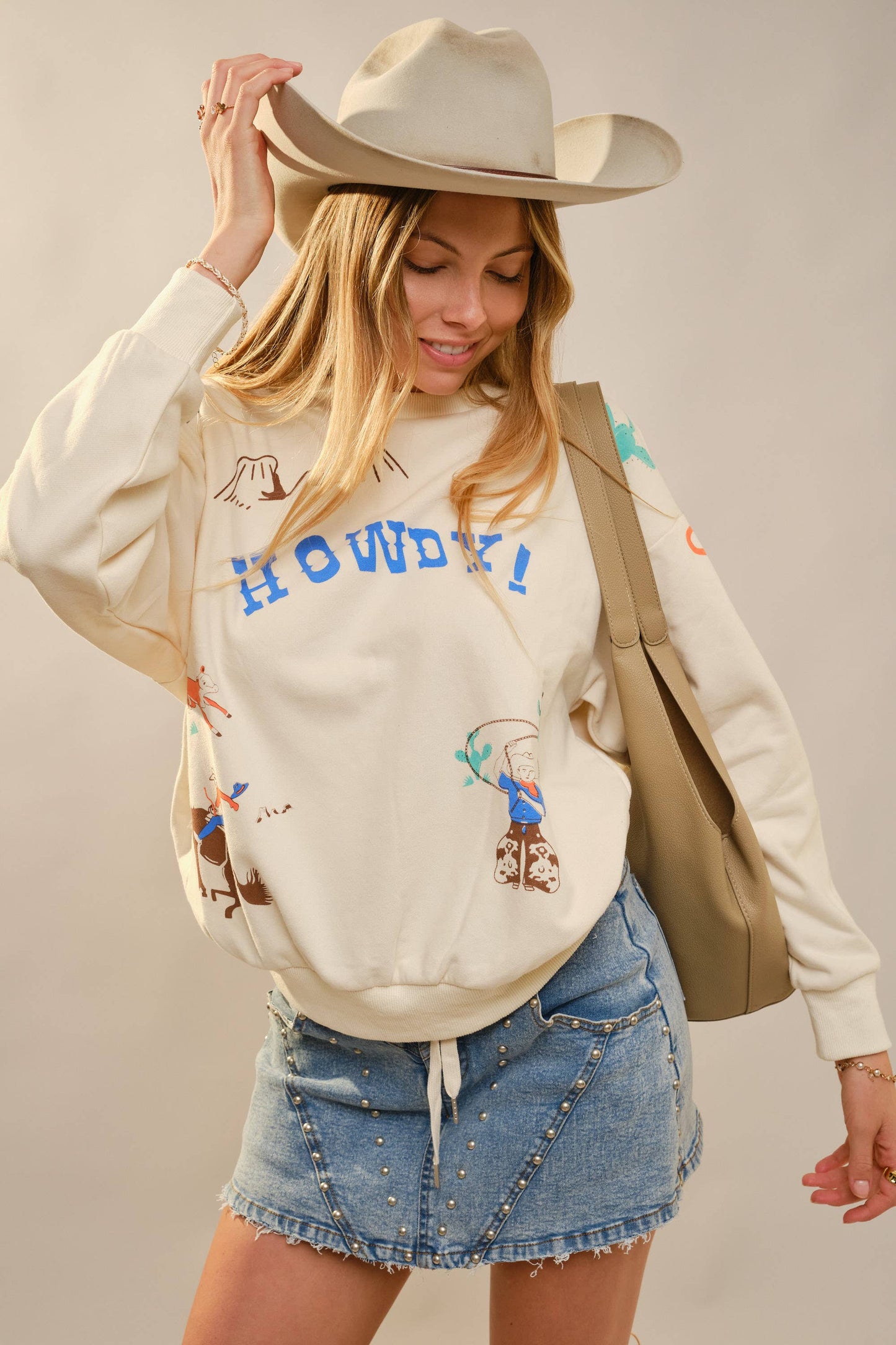 Western Howdy Sweatshirt