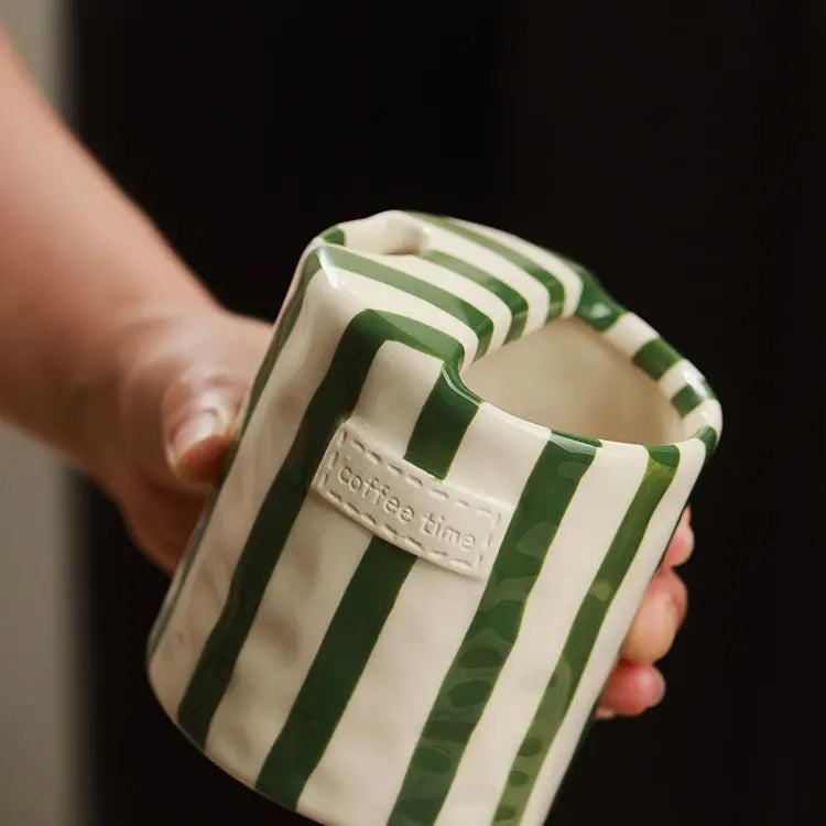 Retro Stripe Mug