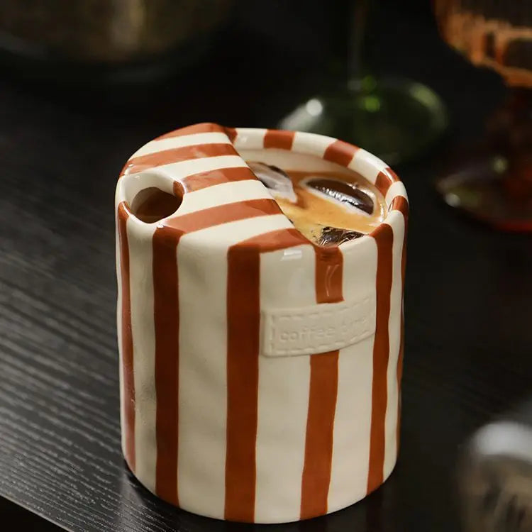 Retro Stripe Mug