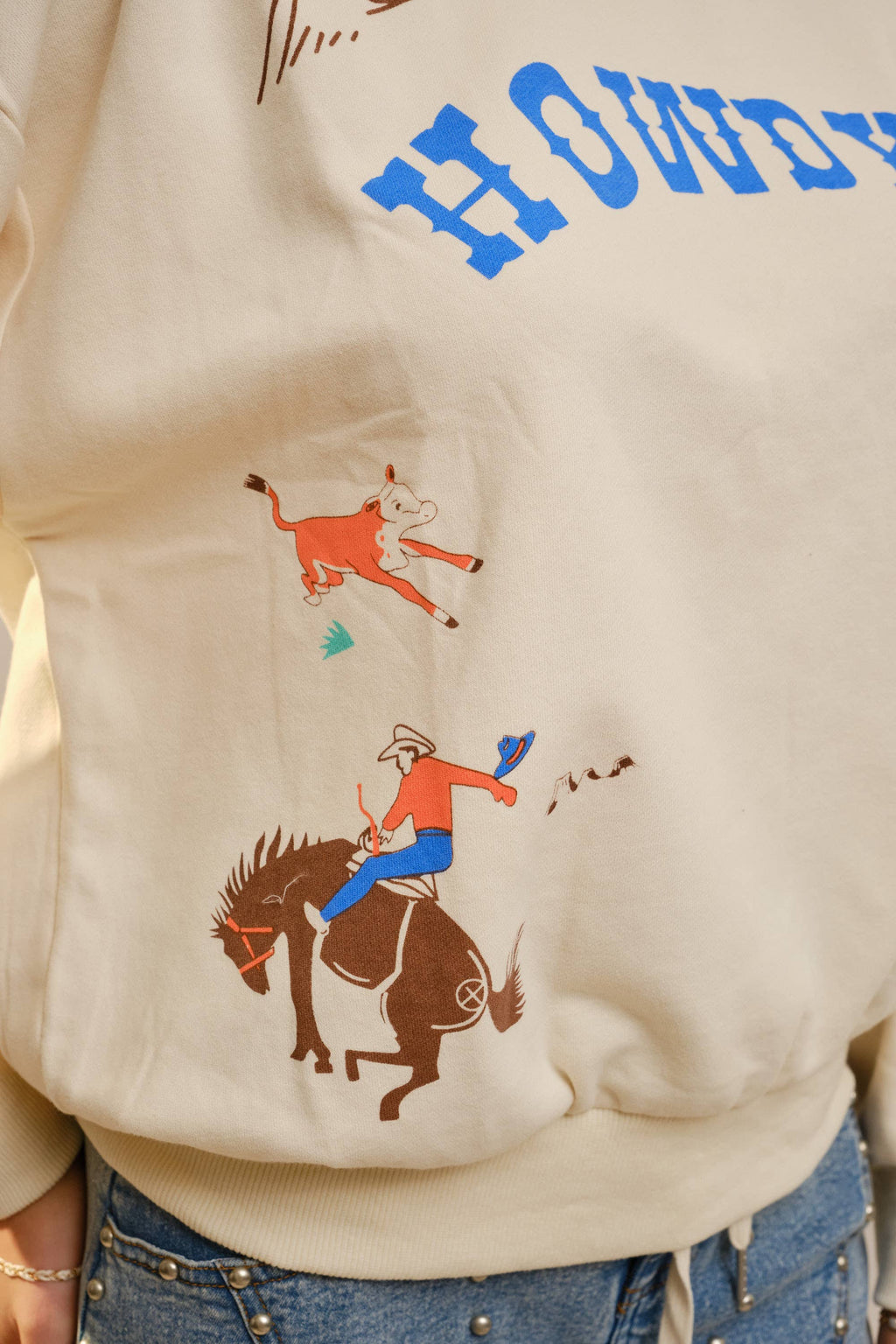 Western Howdy Sweatshirt