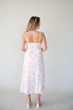 Twist Front Midi Dress