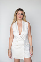 Tailored Blazer Romper